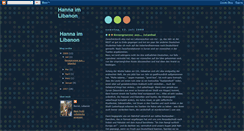 Desktop Screenshot of hannareichel.blogspot.com