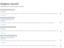 Tablet Screenshot of enlightenyourself22.blogspot.com