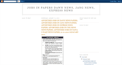 Desktop Screenshot of epaper-pakistan.blogspot.com