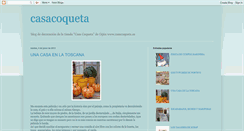 Desktop Screenshot of casacoqueta.blogspot.com