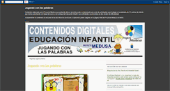 Desktop Screenshot of jugandopalabras.blogspot.com