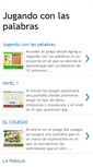 Mobile Screenshot of jugandopalabras.blogspot.com
