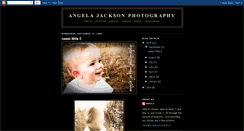 Desktop Screenshot of angelajacksonphotography.blogspot.com