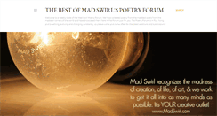 Desktop Screenshot of madswirlspoetryforum.blogspot.com