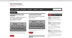 Desktop Screenshot of electricfairyfloss.blogspot.com