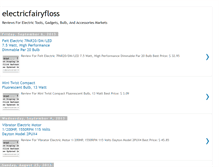 Tablet Screenshot of electricfairyfloss.blogspot.com