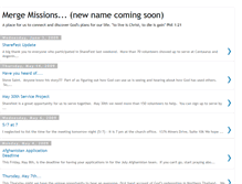 Tablet Screenshot of mergemissions.blogspot.com