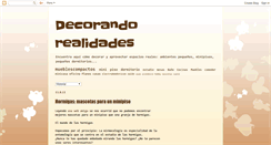 Desktop Screenshot of decorandorealidades.blogspot.com