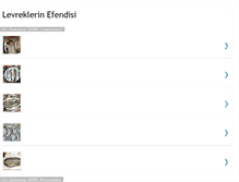 Tablet Screenshot of levreklerinefendisi.blogspot.com