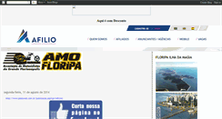 Desktop Screenshot of amofloripa.blogspot.com