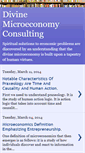 Mobile Screenshot of divinemicroeconomyconsulting.blogspot.com