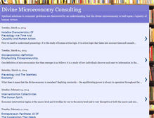 Tablet Screenshot of divinemicroeconomyconsulting.blogspot.com