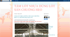 Desktop Screenshot of chuongnuoiheo.blogspot.com