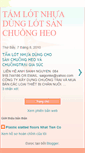 Mobile Screenshot of chuongnuoiheo.blogspot.com
