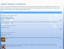 Tablet Screenshot of angelasampaiosaudedoser.blogspot.com