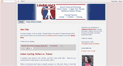 Desktop Screenshot of lifebalancesports.blogspot.com