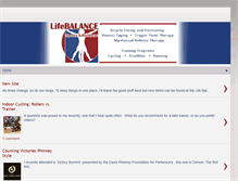 Tablet Screenshot of lifebalancesports.blogspot.com