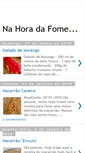 Mobile Screenshot of nahoradafome.blogspot.com
