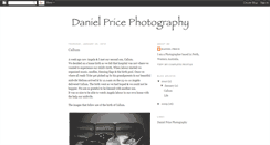 Desktop Screenshot of danielpricephotography.blogspot.com