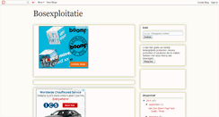 Desktop Screenshot of bosexploitatie.blogspot.com