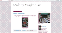 Desktop Screenshot of jenniferamie.blogspot.com