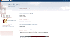 Desktop Screenshot of lunadicarta.blogspot.com