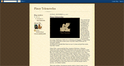 Desktop Screenshot of pinoytelenovelas.blogspot.com