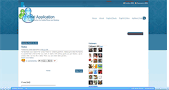 Desktop Screenshot of chat-application.blogspot.com
