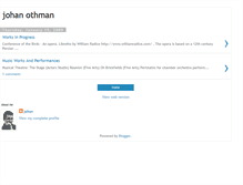 Tablet Screenshot of johanothman.blogspot.com