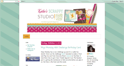 Desktop Screenshot of katiesscrappystudio.blogspot.com