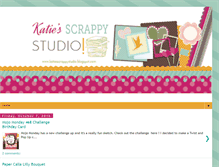 Tablet Screenshot of katiesscrappystudio.blogspot.com