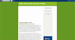 Desktop Screenshot of make-money-with-currency-trading.blogspot.com