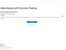 Tablet Screenshot of make-money-with-currency-trading.blogspot.com