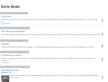 Tablet Screenshot of eeriedeals.blogspot.com