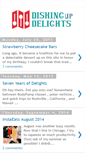 Mobile Screenshot of dishingupdelights.blogspot.com
