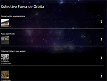 Tablet Screenshot of colectivofueradeorbita.blogspot.com