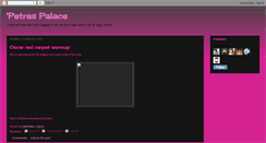 Desktop Screenshot of petrapalace.blogspot.com