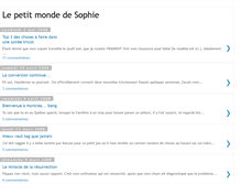 Tablet Screenshot of lepetitmondedesophie.blogspot.com