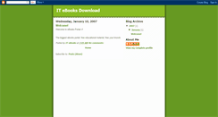 Desktop Screenshot of ebooks-portal.blogspot.com