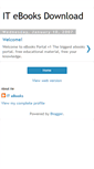 Mobile Screenshot of ebooks-portal.blogspot.com