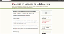 Desktop Screenshot of menc-investigacioneducativa.blogspot.com