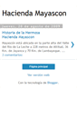 Mobile Screenshot of haciendamayascon.blogspot.com