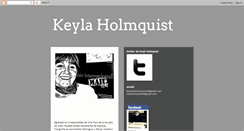 Desktop Screenshot of keylaholmquist.blogspot.com