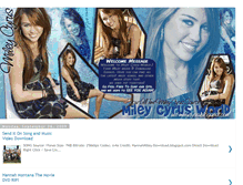 Tablet Screenshot of just-mileycyrus.blogspot.com