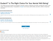 Tablet Screenshot of exuberilantianxietyrelief.blogspot.com