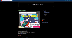 Desktop Screenshot of elev14.blogspot.com