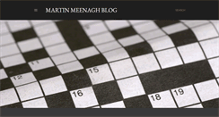 Desktop Screenshot of martinmeenagh.blogspot.com