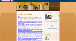 Desktop Screenshot of dontdumpthatdog.blogspot.com