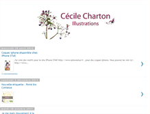 Tablet Screenshot of cecilecharton.blogspot.com