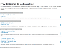 Tablet Screenshot of fraybartolomedelascasas.blogspot.com
